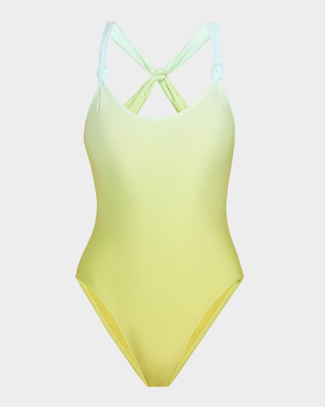 The Addison Ombre One-Piece Swimsuit